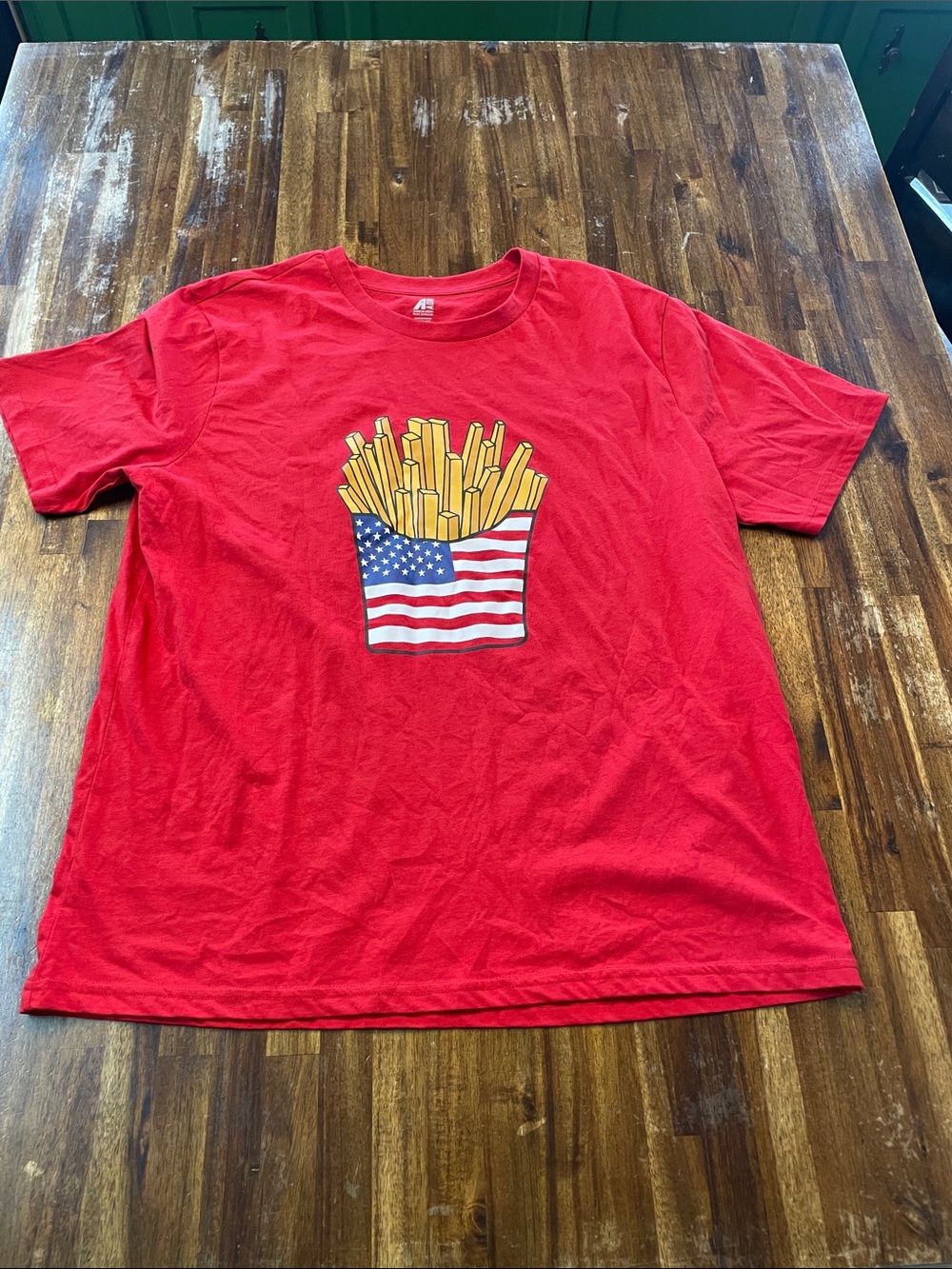 French Fry Flag Shirt